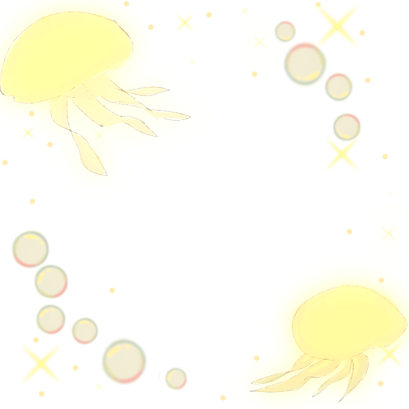 Light Yellow Jelly Decoration